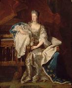 Hyacinthe Rigaud Portrait of Marie Anne de Bourbon oil on canvas